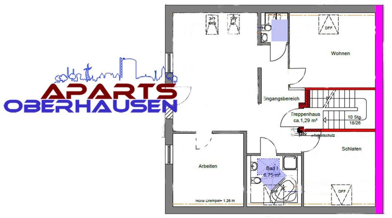 Aparts Oberhausen Oberhausen  Esterno foto
